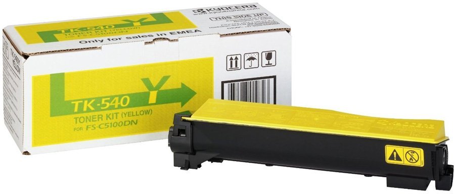 Тонер-картридж TK-540Y 4 000 стр. Yellow для FS-C5100DN