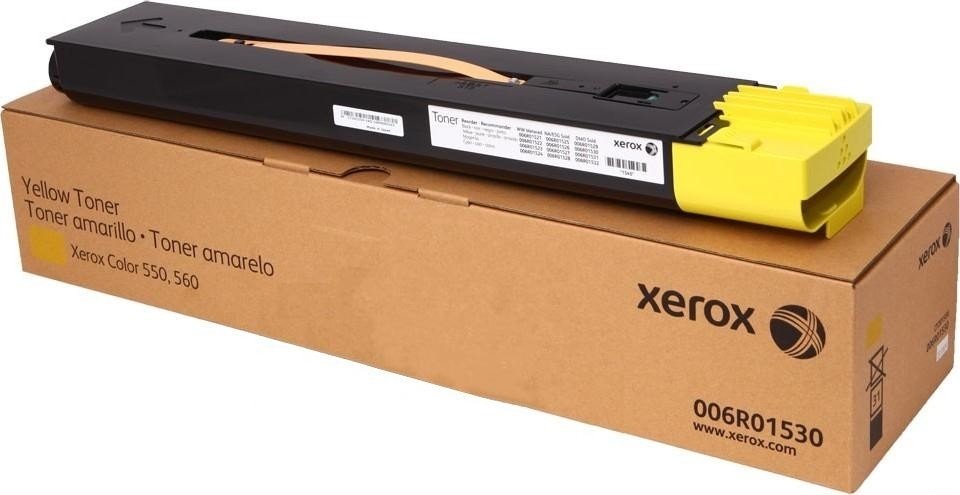Тонер-картридж Xerox 006R01530 желтый для Colour 550/560 (34 000 отпечатков){GMO}