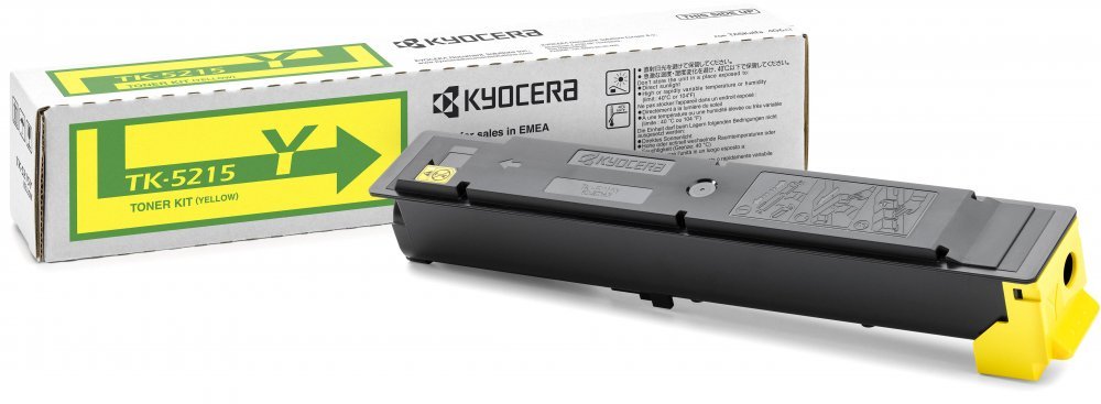 Тонер-картридж TK-5215Y 15 000 стр. Yellow для TASKalfa 406ci