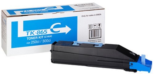 Тонер-картридж TK-865C 12 000 стр. Cyan для TASKalfa 250ci/300ci