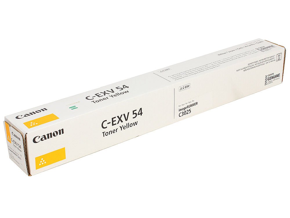Тонер Canon C-EXV54Y 1397C002 желтый туба для копира C3025i
