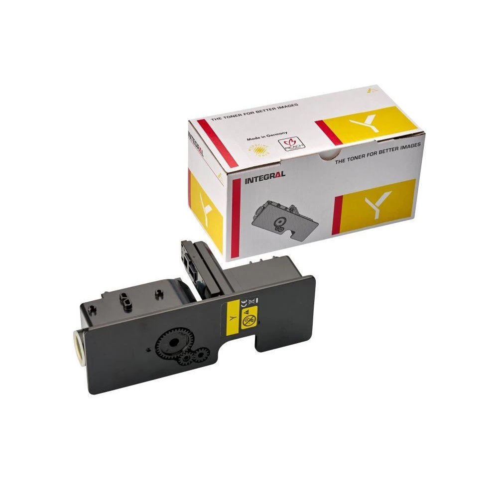 Тонер-картридж Integral TK-5240Y желтый для KyoceraEcosys M5526cdn, M5526cdw, P5026cdn, P5026cdw с чипом используется как TK 5240Y (Европейская версия