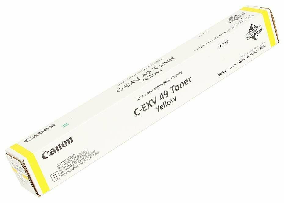 Тонер Canon C-EXV49Y 8527B002 желтый туба для копира iR-ADV C33xx