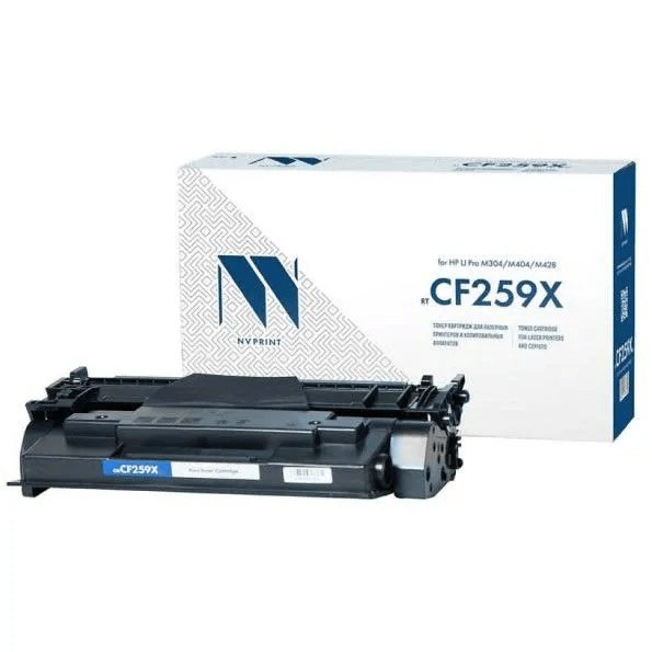 Тонер-картридж с чипом NV Print CF259X для HP Laser Jet Pro M304/M404n/dn/dw/MFP M428dw/fdn/fdw, 10K  до версии fw2_2230D