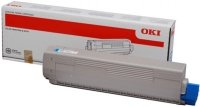 Тонер-картридж Oki C833/843 10K (cyan) (46 443 115)