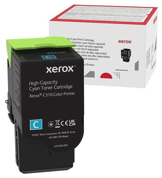 Тонер-картридж Xerox 006R04369 голубой C310/C315 High Capacity