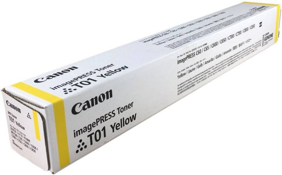 Тонер Canon 8069B001 T01 Toner Yellow