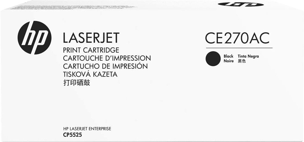 Тонер-картридж HP CE270AC 650A Blk Contract LJ Toner Cartridge