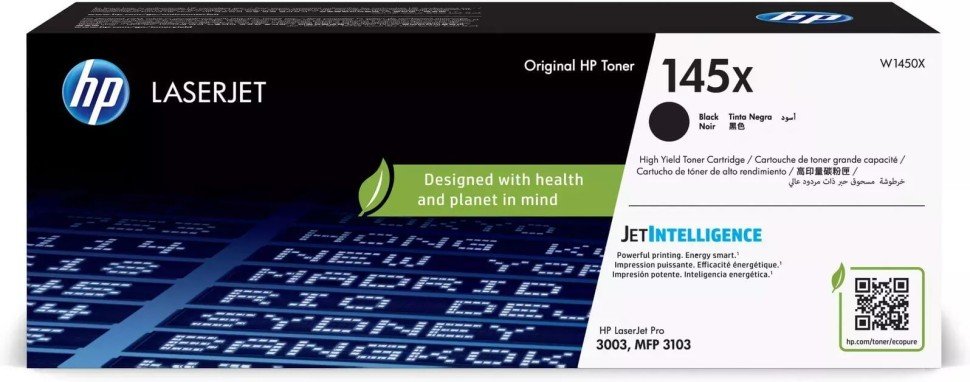 Тонер-картридж HP W1450X 145X Black Original Laser Toner Cartridge