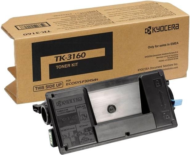 Тонер-картридж TK-3160 12 500 стр. для P3045dn/P3050dn/P3055dn/P3060dn/M3145dn/M3645dn