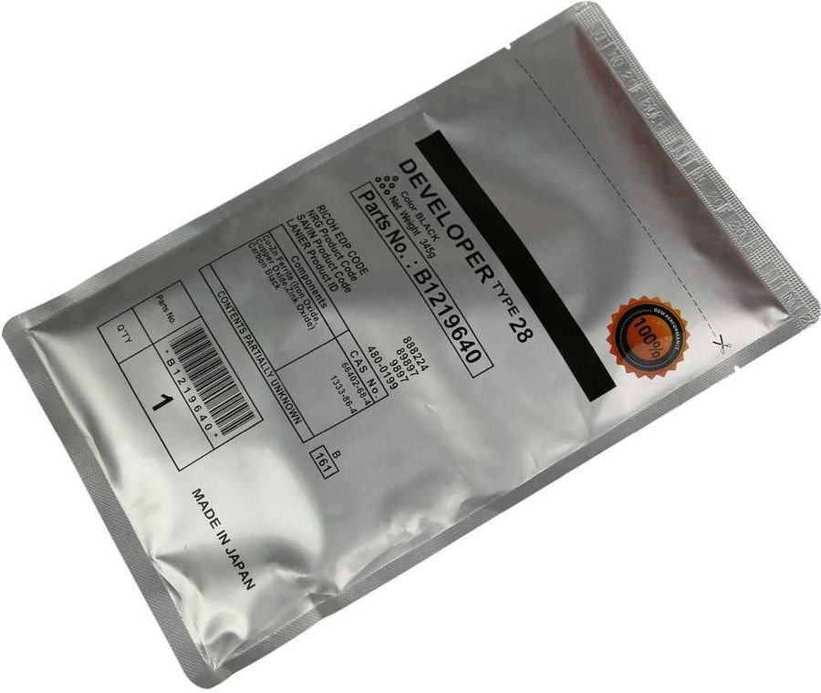 Девелопер Cet CET6794N (B1219640) для Ricoh Aficio 1015/2015/1022/2022 MP1500/1600/2000/2001/2501/2500/2510 60000стр.