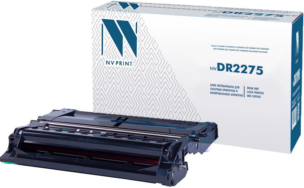 Фотобарабан NV Print DR-2275 (NV-DR2275) для Brother HL-2240/2240D/2250DN/DCP7060/ 7065/7070/ MFC7360/7860 (12 000 к.)