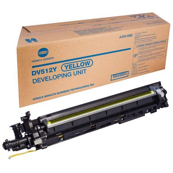 Блок проявки Konica-Minolta DV-512Y A2XN08D желтый bizhub C224/284/364/454/554