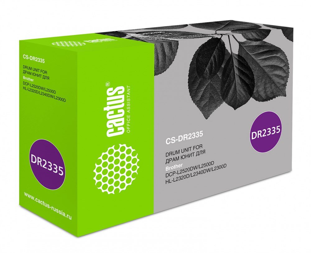 Фотобарабан CACTUS CS-DR2335 L2500 12K Black