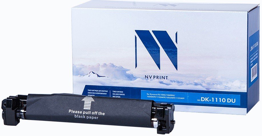 Драм-картридж лазерный NV Print NV-DK-1110DU 100000 страниц, совместимый, для Kyocera FS-1040/FS-1060DN/FS-1020M (DK-1110/302M293012)