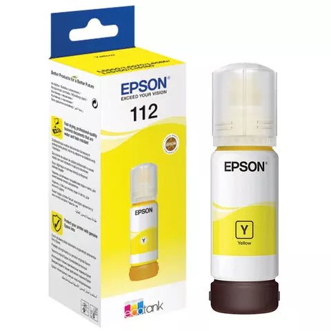 Контейнер с желтыми чернилами Epson для L6550/L6570/L6580/ L15150/L15160 C13T06C44A