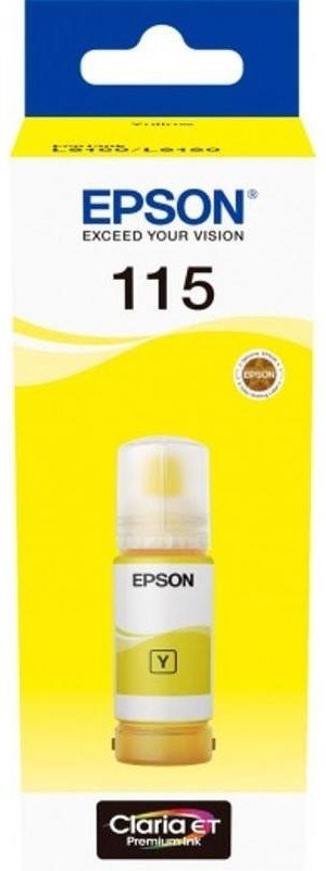 Контейнер EPSON C13T07D44A 115 с жёлтыми чернилами для L8160/L8180