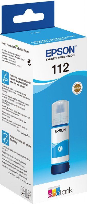 Контейнер с голубыми чернилами Epson для L6550/L6570/L6580/ L15150/L15160 C13T06C24A