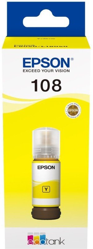 Чернила Epson 108 C13T09C44A желтый 70мл для Epson L8050/L18050