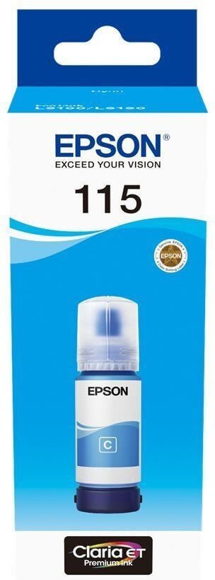 Чернила Epson 115 C13T07D24A голубой 70мл для Epson L8160/8180