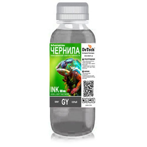 Водорастворимые чернила DeTech для/Canon:DT-C426Gy Gray 100мл