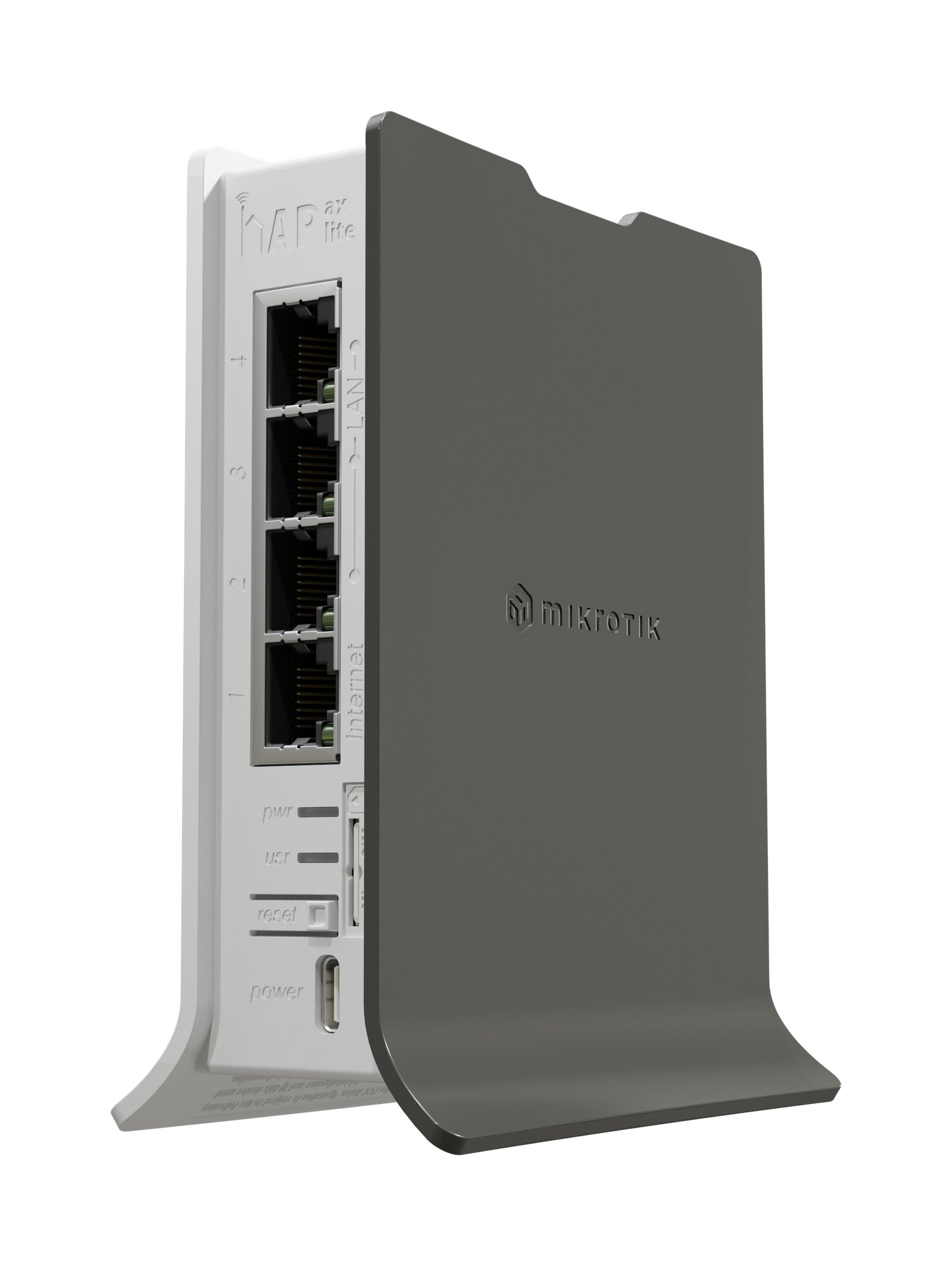 Wi-Fi маршрутизатор MIKROTIK L41G-2AXD&FG621-EA HAP AX Lite LTE6