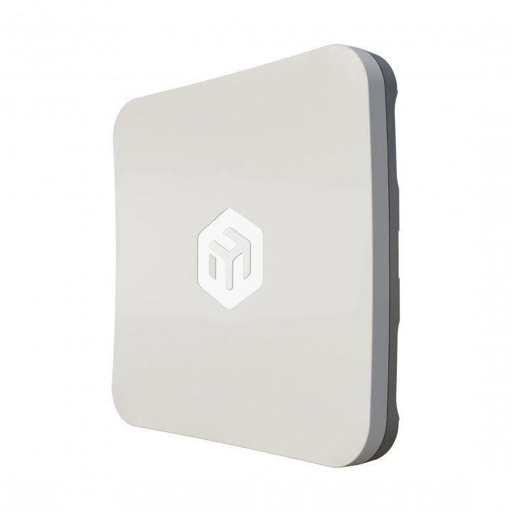 Точка доступа MikroTik SXTsq-5axD SXTsq 5AX, 5ГГц, до 1,2Гбит/с, LAN 1Гбит/с, PoE, внутренние антенны 2x16дБи