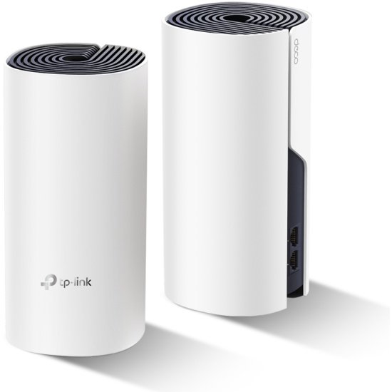 TP-Link DECO M4(2-PACK) Бесшовный Mesh роутер  AC1200 10/100/1000BASE-TX белый (упак.2шт)