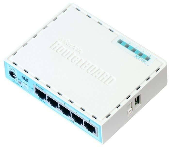 MikroTik RouterBOARD RB750GR3 (hEX) Маршрутизатор гигабитный, 5x Gigabit Ethernet, MT7621A Dual Core 880MHz CPU, 256MB RAM, USB, microSD, RouterOS L4