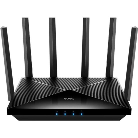 Cudy WR6500 Роутер беспроводной BE6500 10/100/1000BASE-T черный