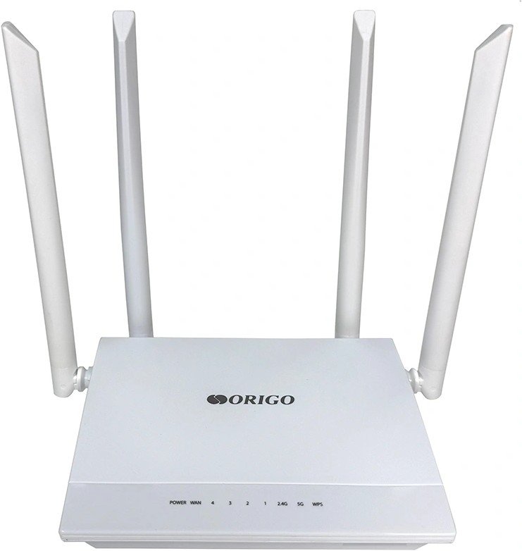 Маршрутизатор Origo AC1200 (OWR1240ACG/A1A) AC1200 10/100/1000BASE-T белый