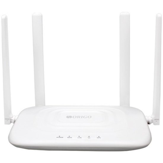 Роутер беспроводной Origo OWR1230ACG (OWR1230ACG/A1A) AC1200 10/100/1000BASE-T белый