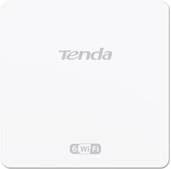 Точка доступа Tenda W15-Pro настенная гигабитная AX3000, 2,4/5ГГц, до 2976Мбит/с, PoE, 1x1Гбит/с+1x1Гбит/с(PoE)