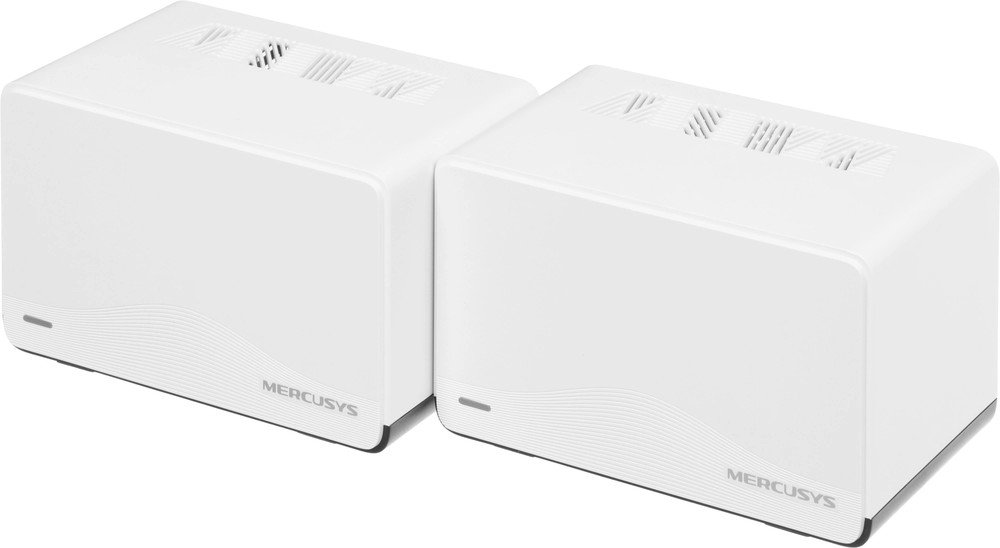 Бесшовный Mesh роутер Mercusys Halo H27BE (2-Pack) BE3600 10/100/1000BASE-TX белый