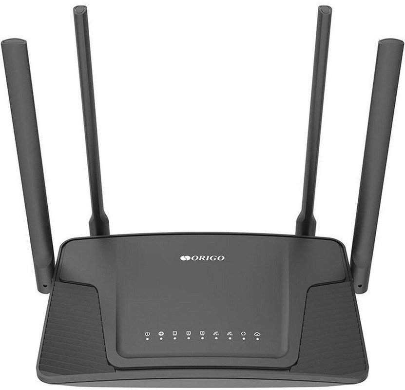 Маршрутизатор ORIGO OWR1530AXG/A1A Гигабитный Mesh Wi-Fi 6 маршрутизатор AX1500, 2.4/5ГГц, 1000Base-T WAN, 3x1000Base-T LAN