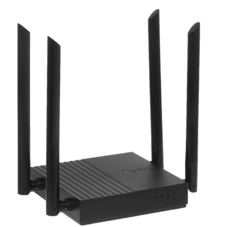 TP-LINK Archer C64, Wi-Fi 5, AC1200, 2.4/5ГГц, 4 LAN, черный
