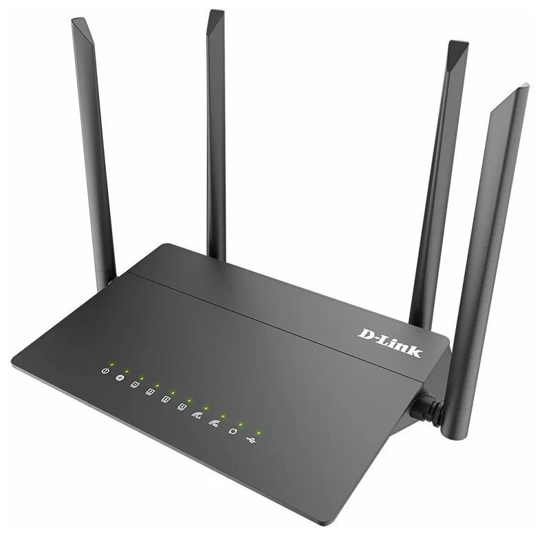 Роутер D-Link DIR-815/RU/R4A AC1200 10/100BASE-TX/4G ready черный