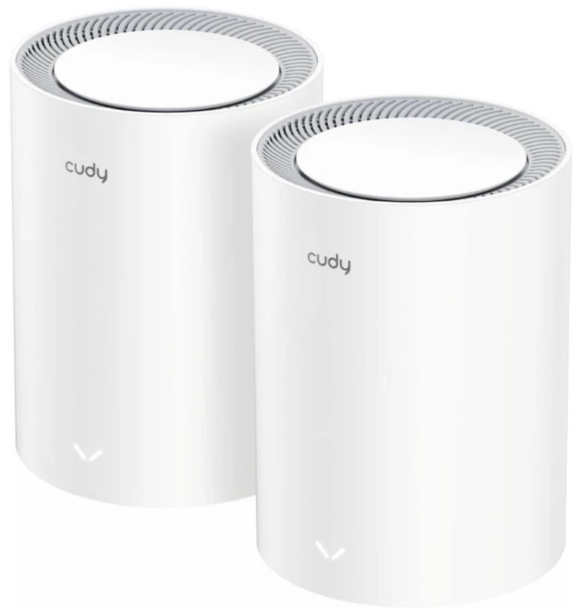Mesh-система Cudy M3600(2-Pack) двухдиапазонная Wi-Fi 7 BE3600, 2,4/5ГГц, до 3570Мбит/с, 3x1Гбит/с, Cudy Mesh