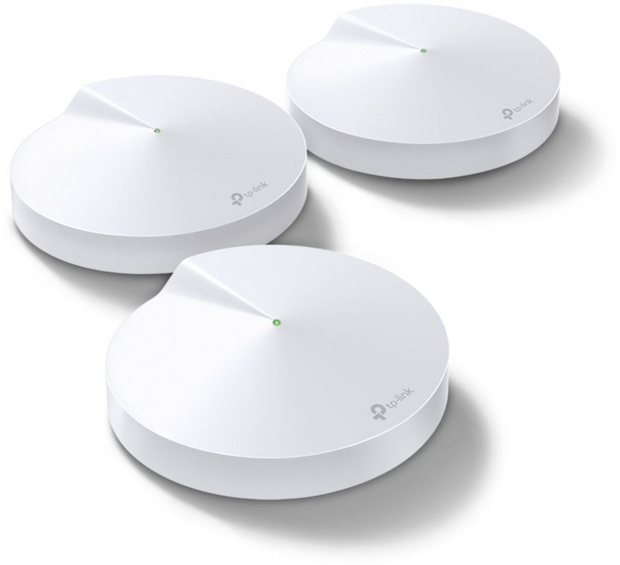 TP-Link DECO M5(3-PACK) Бесшовный Mesh роутер AC1300 10/100/1000BASE-TX белый (упак.3шт)