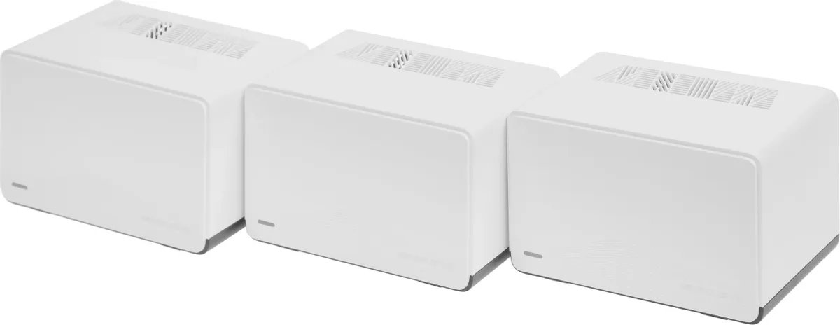 Бесшовный Mesh роутер Mercusys Halo H27BE(3-Pack) BE3600 10/100/1000BASE-TX белый