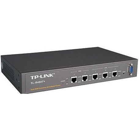 TP-LINK SMB TL-R480T+ Маршрутизатор с 2 WAN-портами и 3 LAN-портами для малых/средних компаний и Интернет кафе