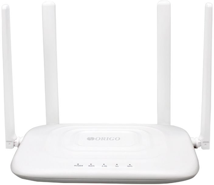 Роутер беспроводной Origo OWR1230ACF (OWR1230ACF/A1A) AC1200 10/100BASE-TX белый