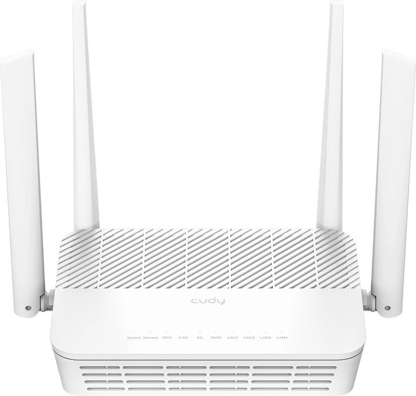 Cudy WR3000P Роутер беспроводной Cudy WR3000P AX3000 100/1000/2500BASE-T белый