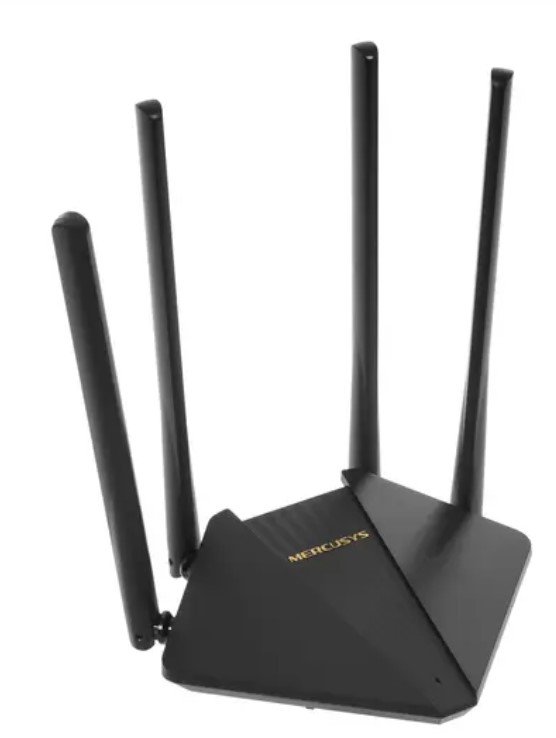 MERCUSYS MR1200G, AC1200 двухдиапазонный гигабитный, скрость до 867 Мбит/с на 5 ГГц и до 300 Мбит/с на 2,4 ГГц