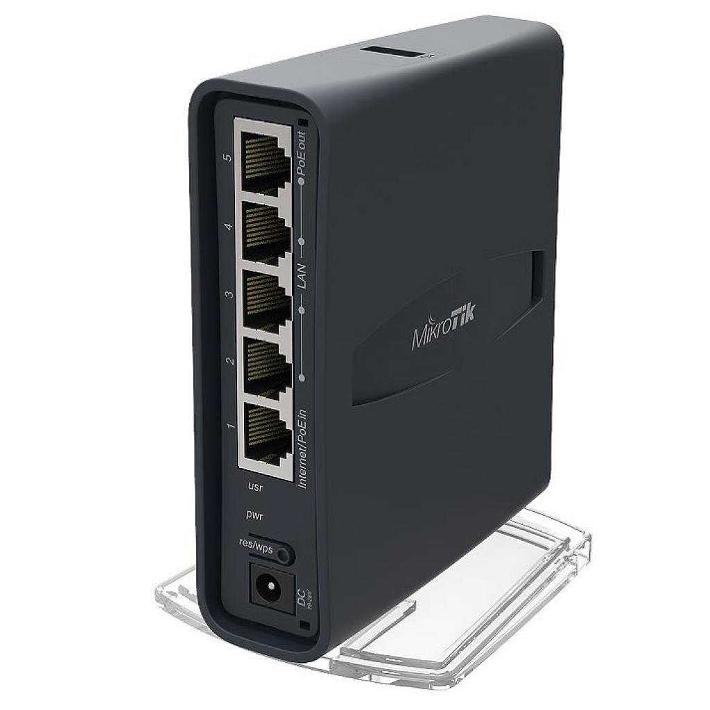 MikroTik RBD52G-5HACD2HND-TC, 2.4/5GHz, 802.11ac, 27dBm, 2.4dBi, MIMO2x2, 5x10/100/1000 Ethernet, USB с поддержкой 3G/4G, RouterOS L4