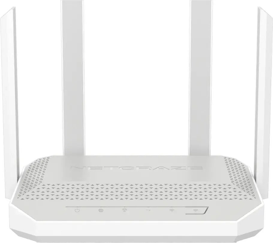 Netcraze NC-2312 Hopper 4G+ Маршрутизатор Гигабитный интернет-центр с модемом 4G+, двумя слотами для SIM-карт, Mesh Wi-Fi 6 AX3000, 5-портовым Smart