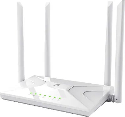 Роутер Netis NC21 двухдиапазонный Wi-Fi 5, AC1200, 2.4/5ГГц, 3 LAN, 1 WAN/LAN