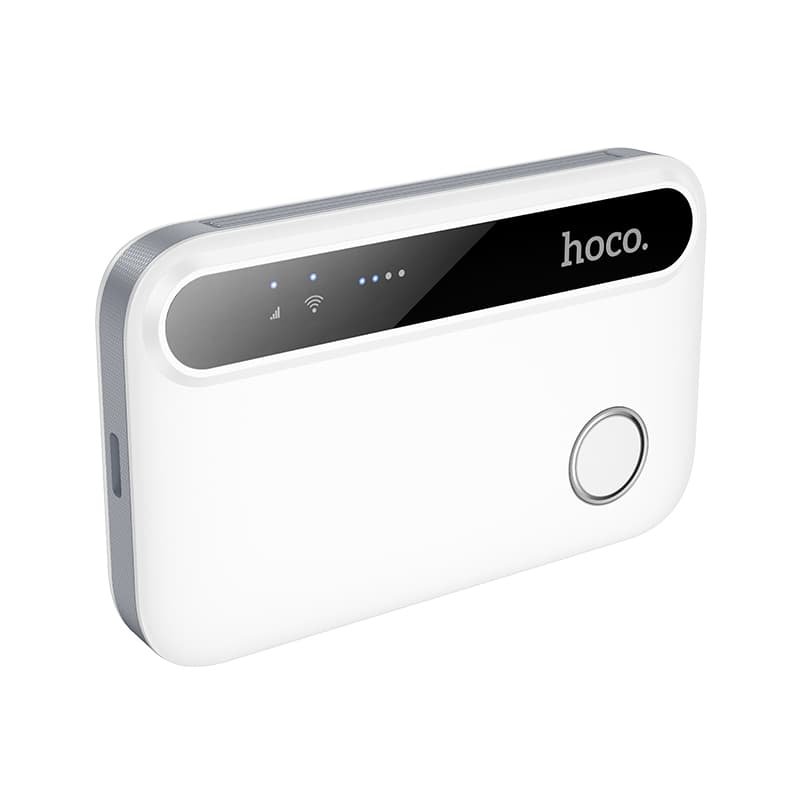 Портативный роутер HOCO HI41 Mobile portable WiFi(Europe Asia and Africa) (белый)
