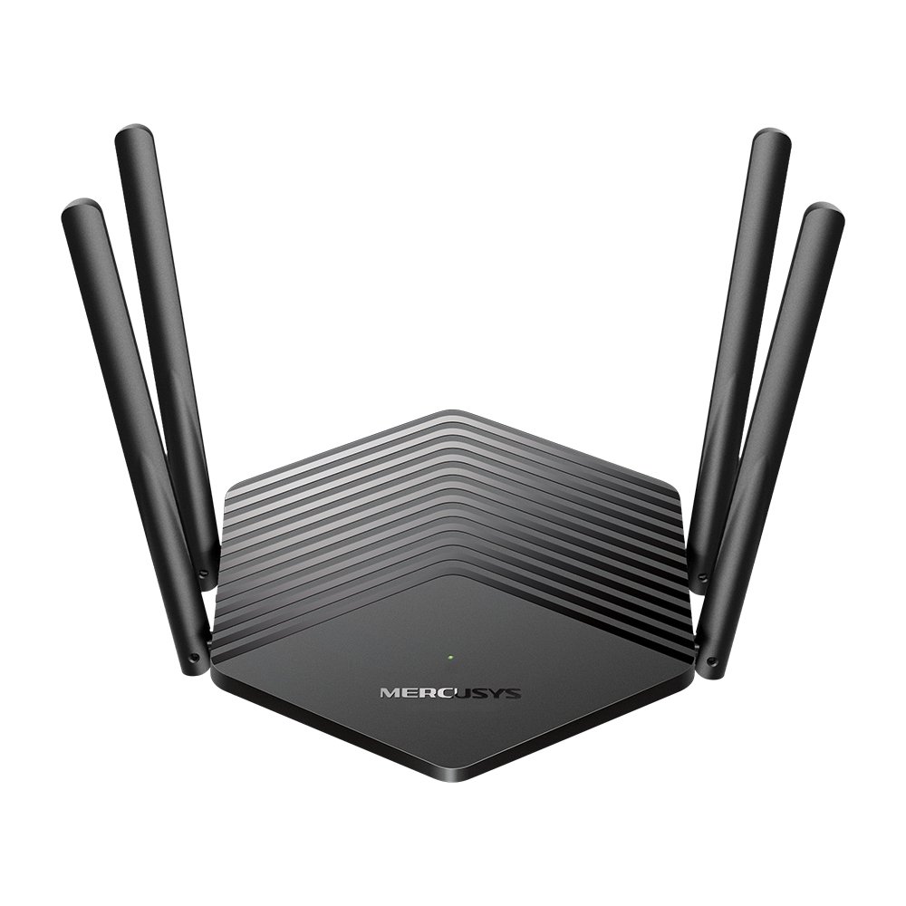 Двухдиапазонный роутер Mercusys MR80X V5 Wi-Fi 6 AX3000, 2,4/5ГГц, до 2976Мбит/с, LAN 3x1Гбит/с, WAN 1x1Гбит/с