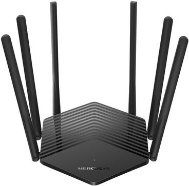 Mercusys MR50G, 2x1000 Мбит/с, 5 (802.11ac), 4 (802.11n), Wi-Fi 1900 Мбит/с, IPv6